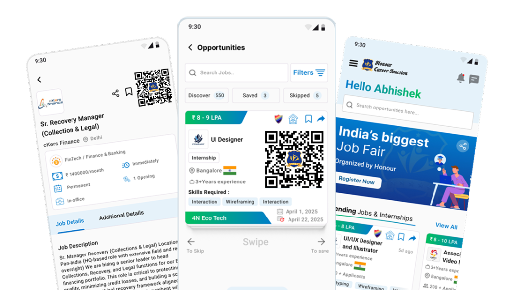 App Interface Mockups